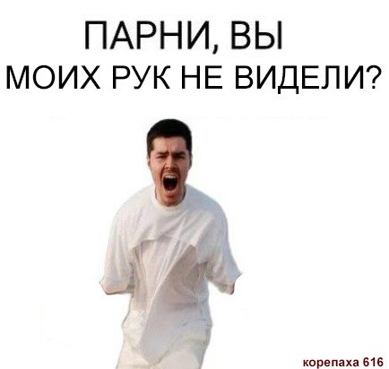 ПАРНИ, ВЫ МОИХ РУК НЕ ВИДЕЛИ? корепаха 616