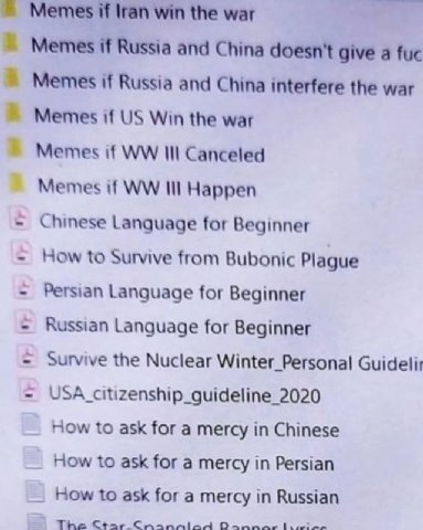 Memes И Iran win the war if Russia and China doesn't Give a fuc Memes И Russia and China interfere the war Memes if Win the war Memes if Ill Canceled Memes if Happen Chinese Language for Beginner How 