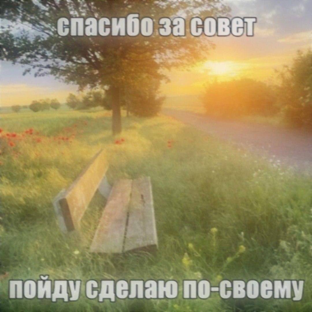 за пойду сделаю по-своему