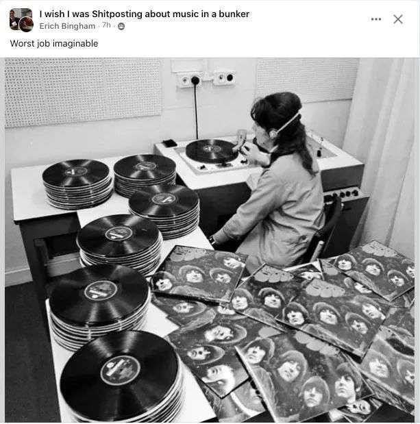 about music in a bunker Worst job imaginable