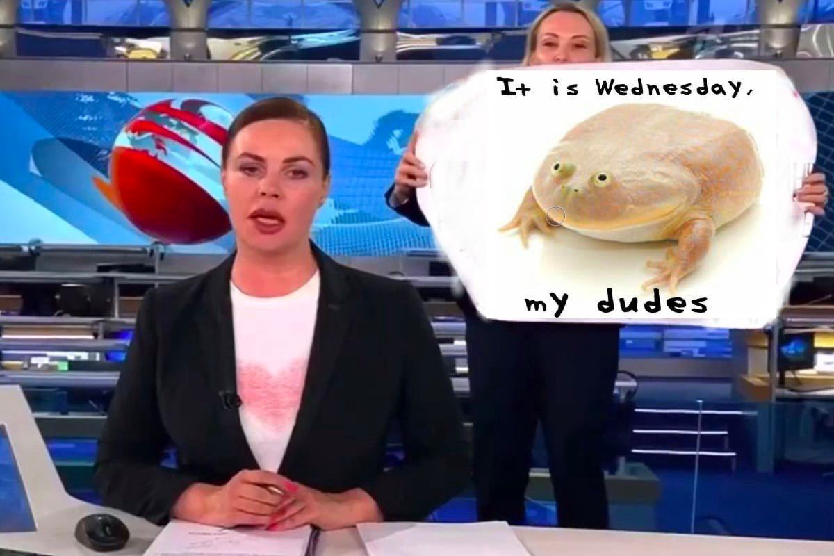 is Wednesday, dudes my