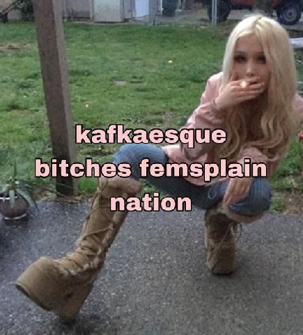 kafkaesque bitches femsplain nation