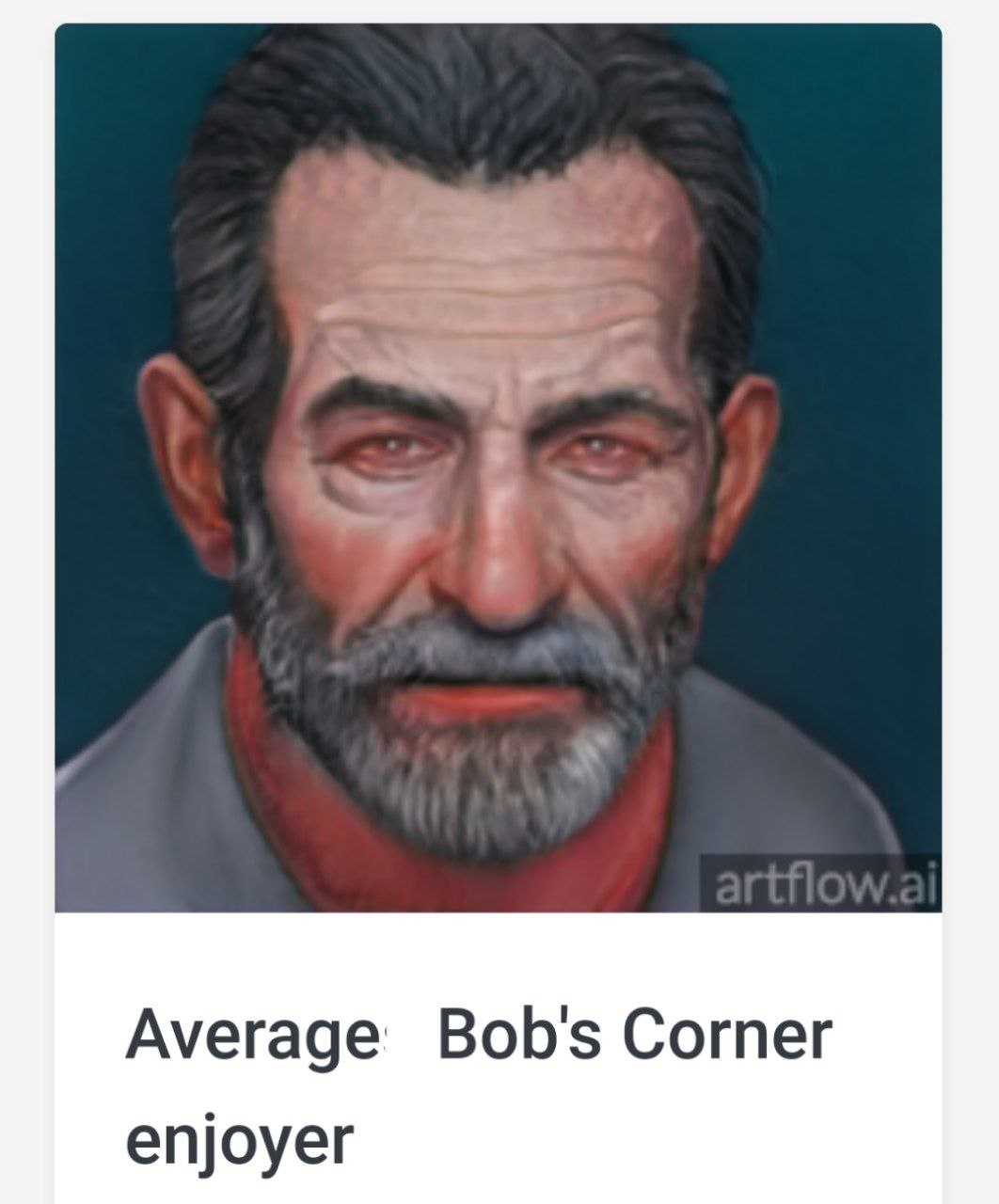 Average Bob's Corner enjoyer