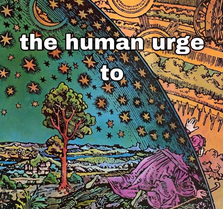 the human ‘urge to a 3