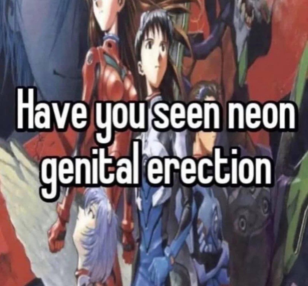 Have neon erection