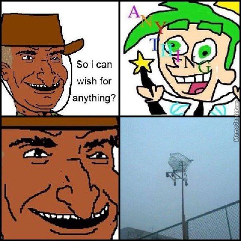 сап wish for anything?