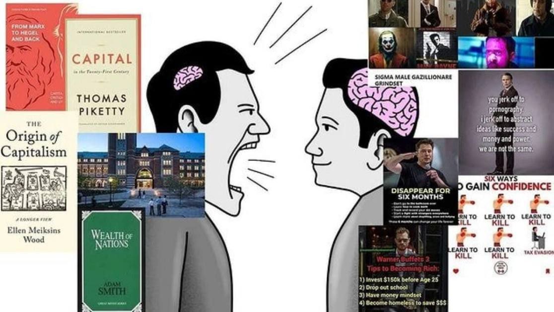 у 1 ВАСХ CAPITAL the Fired MALE ONARE THOMAS PIKETTY otf to 1 к Or igin of maney and Capitalism 2 CAIN CONFIDENCE 5. 5. 4 Ellen Meiksins Wood WEALTH oF ARNTO LEARNTO 9 я 1) Before Age 25 2) Orop cat 3