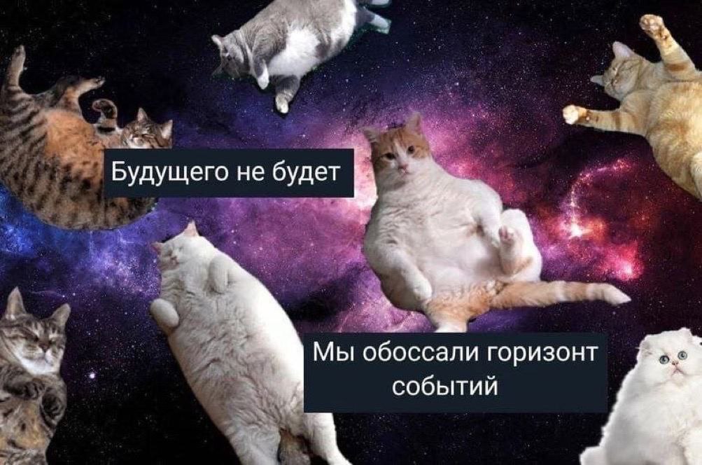 Б удущего не будет Мы обоссали горизонт событий