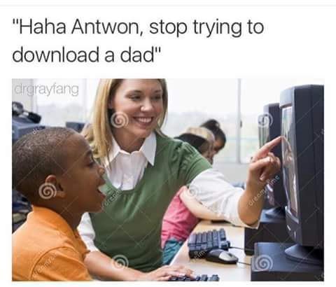 "Haha Antwon, stop trying to download а ааа"