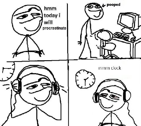 pooped hmm today i procrastinate will mmm clock
