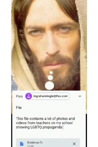 Г not emaila 9 Petabyte This file contains a lot of photos and videos from teachers on my school showing LGBTQ propaganda|