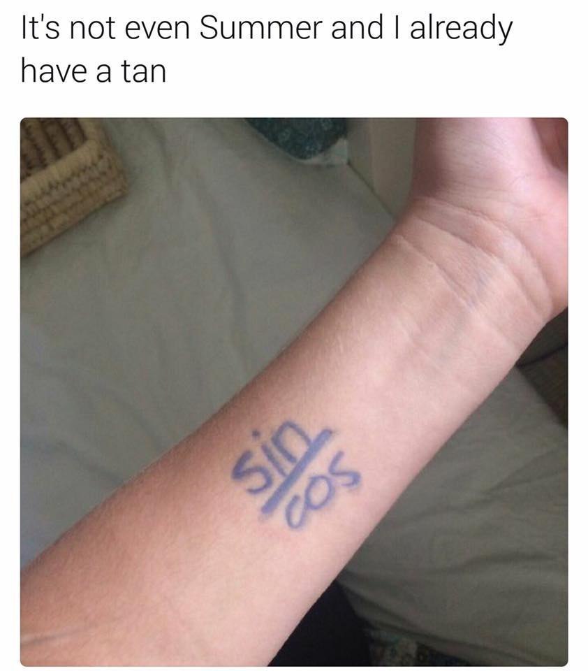 It's not even Summer and already have atan