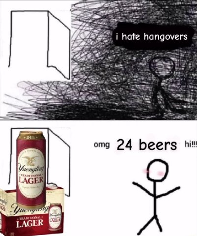 i hate hangovers 24 omg 24 beers bit! Jul TRADITIONAL LAGER