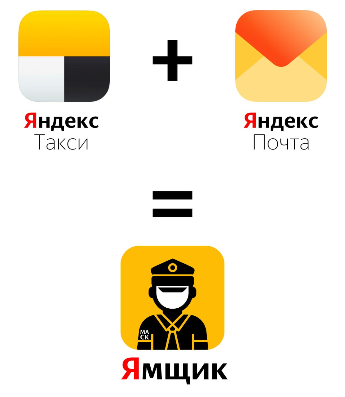 Яндекс Яндекс Такси Почта Ямщик