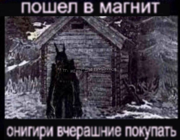 В магнит 4 МЕМЫ Я ПРИДУРКОВ у онигири вчерашние покупать
