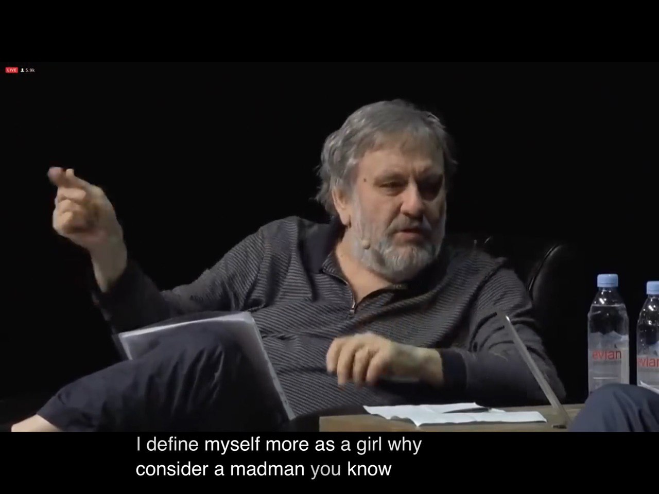 define myself more as a girl why consider a madman you know