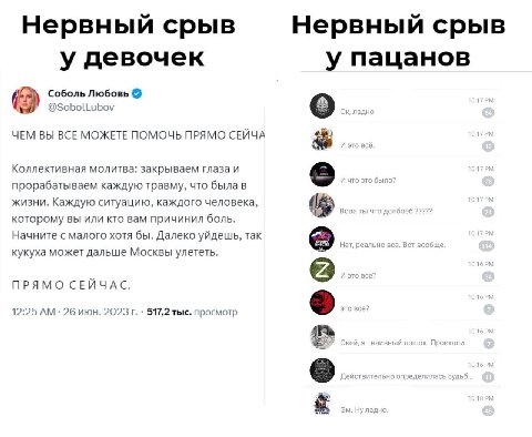 Нервный срыв Нервный срыв у девочек у пацанов Соболь Любовь о ЧЕМ ВЫ ВСЕ МОЖЕТЕ ПОМОЧЬ ПРЯМО СЕЙЧА 10:1 И это всё Коллективная молитва: закрываем глаза и 101 прорабатываем каждую травму, что былав жиз