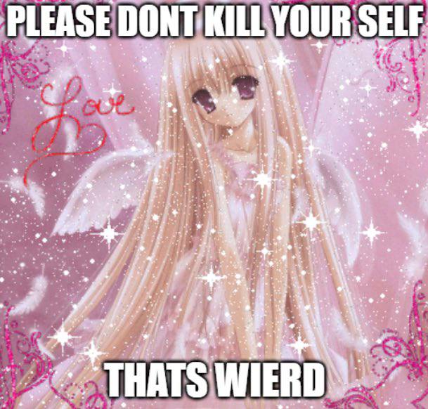 PLEASE YOUR SELF it “ape on: “THATS WIERD
