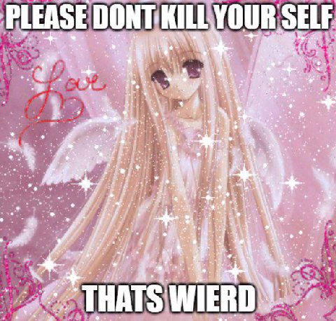 PLEASE YOUR SELF it “ape on: “THATS WIERD