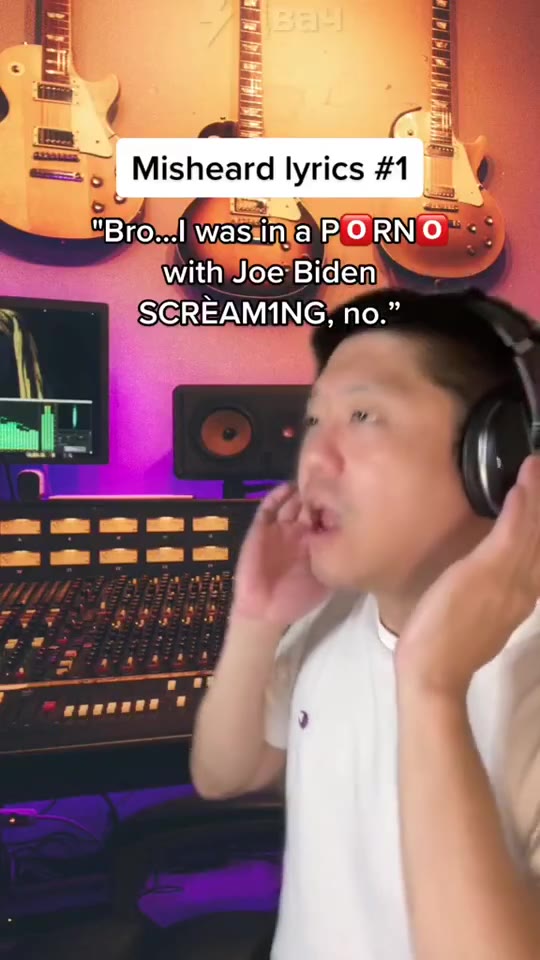 "Broml маза РОМ О. г аннииий " ) \ "Browll wasiinla PORNO® Misheard lyrics #1
