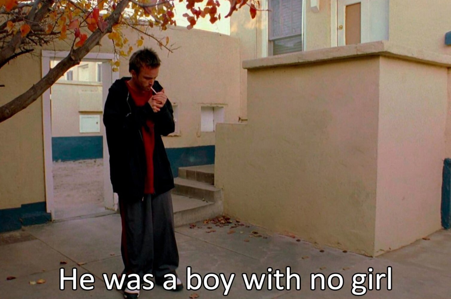 Не was а boy with по girl