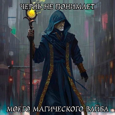 ЧЕРНЬ НЕ ПОНИМАЕТ МОЕГО МАГИЧЕСКОГО. ВАЙБА
