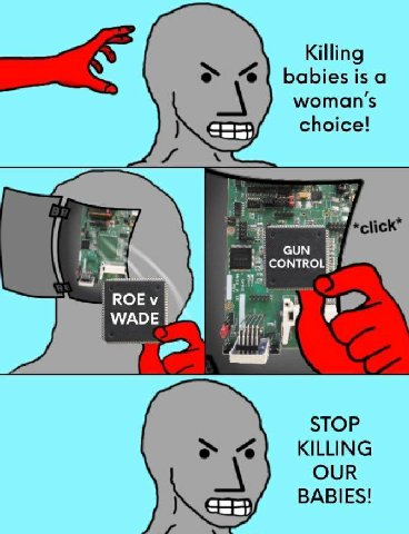 Killing babies isa womans choice! GUN CONTROL i ROE WADE I STOP KILLING OUR BABIES!
