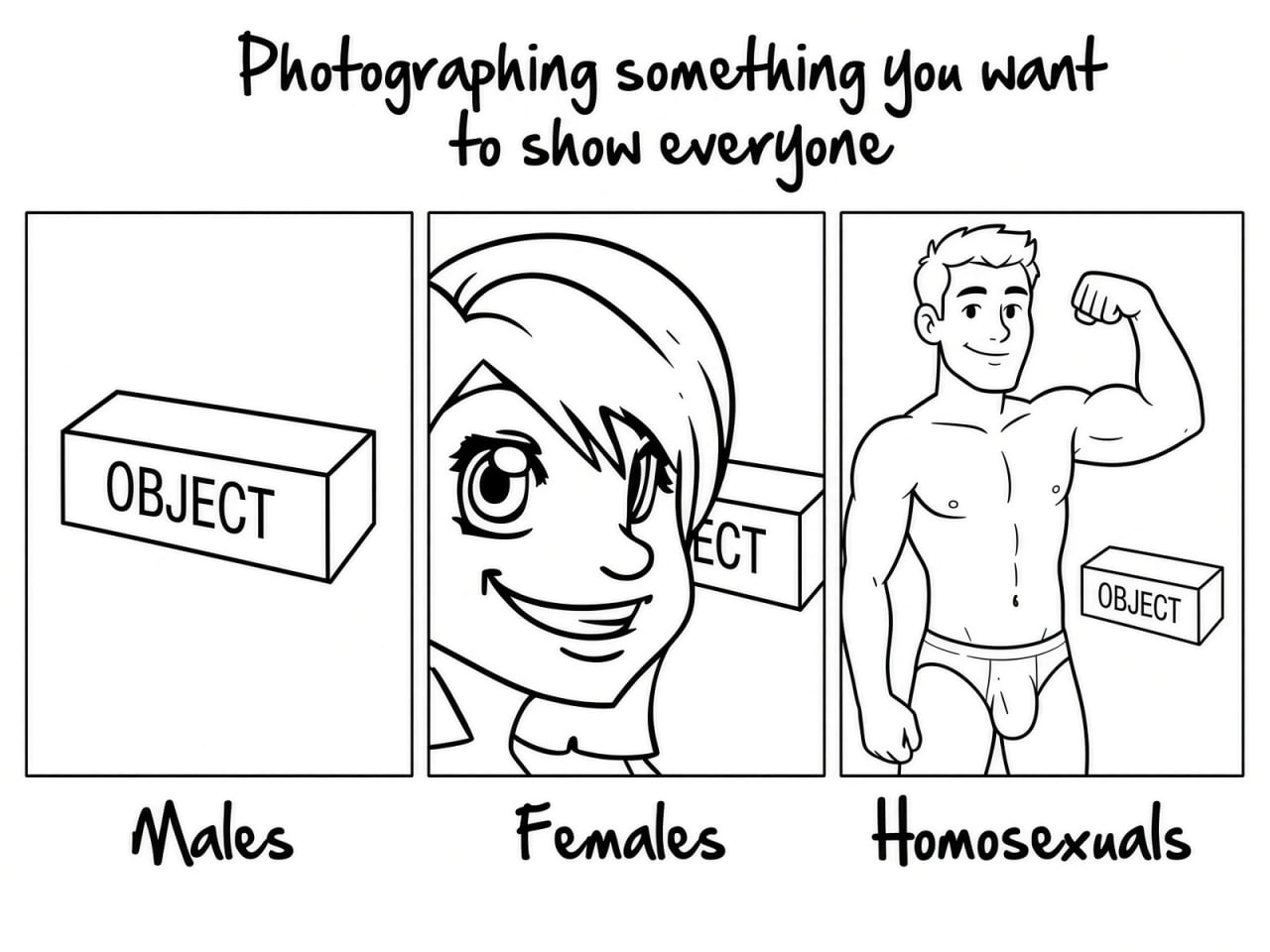 want Females Homosexuals