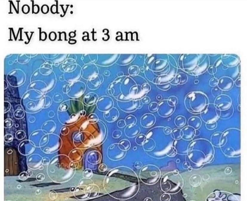 Nobody bong at (Pye и у