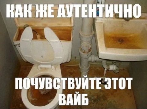 КАК HE АУТЕНТИЧНО ПОЧУВСТВУЙТЕ ЭТОТ ВАЙБ