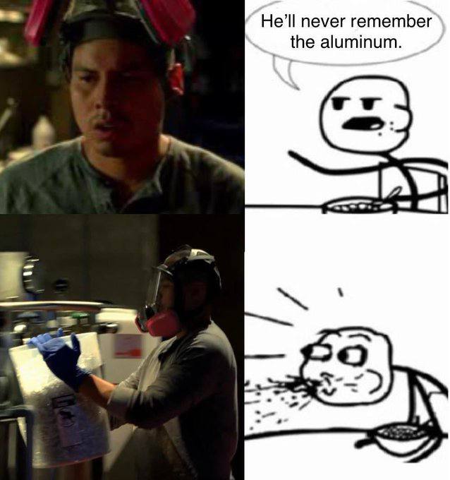 Не’! never remember the aluminum. A