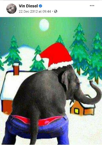 Vin Diesel coo 22 Dec 2012 at 09:44