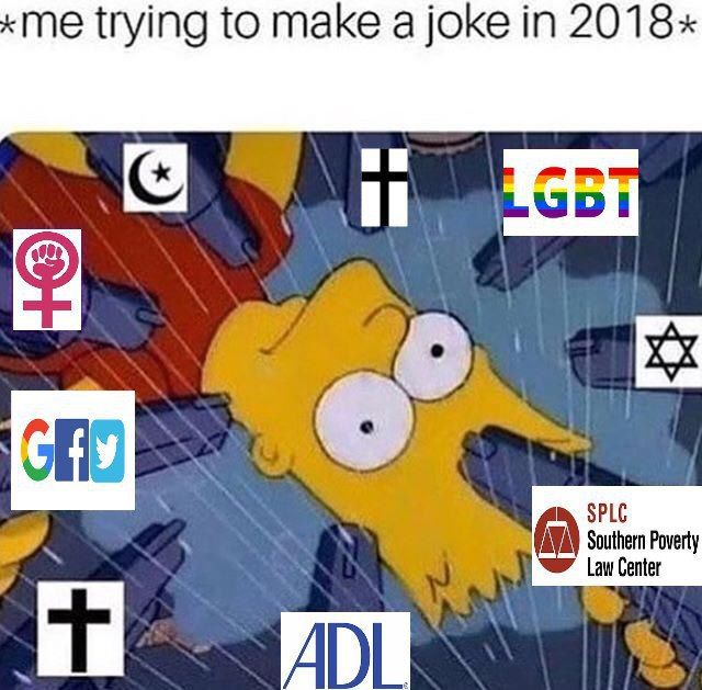 me trying to make a joke Cente Southern Poverty