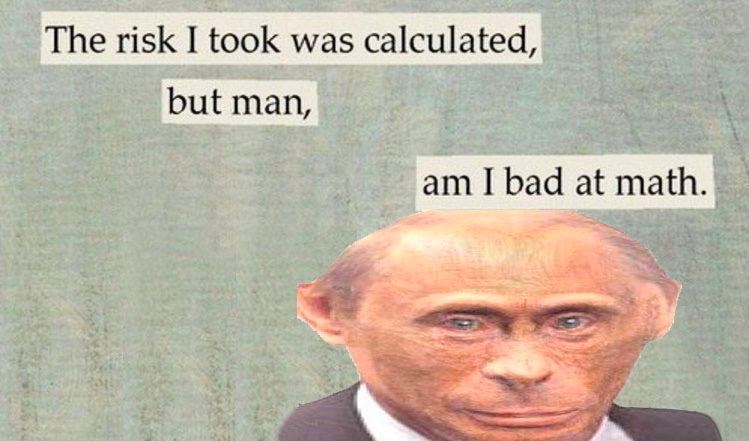 The risk I took was calculated, but man, bad at