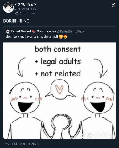 Failed Vessel Comms open led definitely my favorite ship both consent legal adults not related и