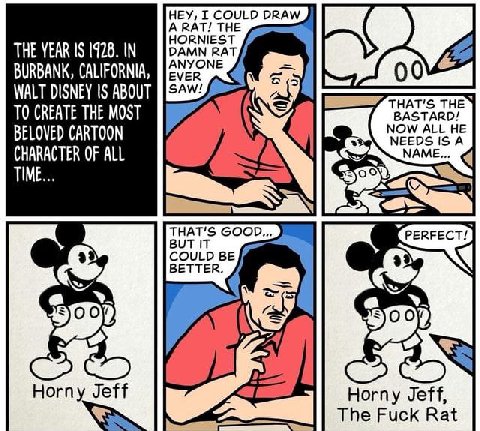 НЕУ, DRAW THE YEAR 1$ 1928. IN DAMN RAT HORNIEST BURBANK, CALIFORNIA, ANYONE WALT DISNEY 1$ ABOUT EVER SAW! THAT'S THE TO CREATE THE MOST NOW ALL HE BELOVED CARTOON NEEDS ISA NAME CHARACTER OF ALL TIM