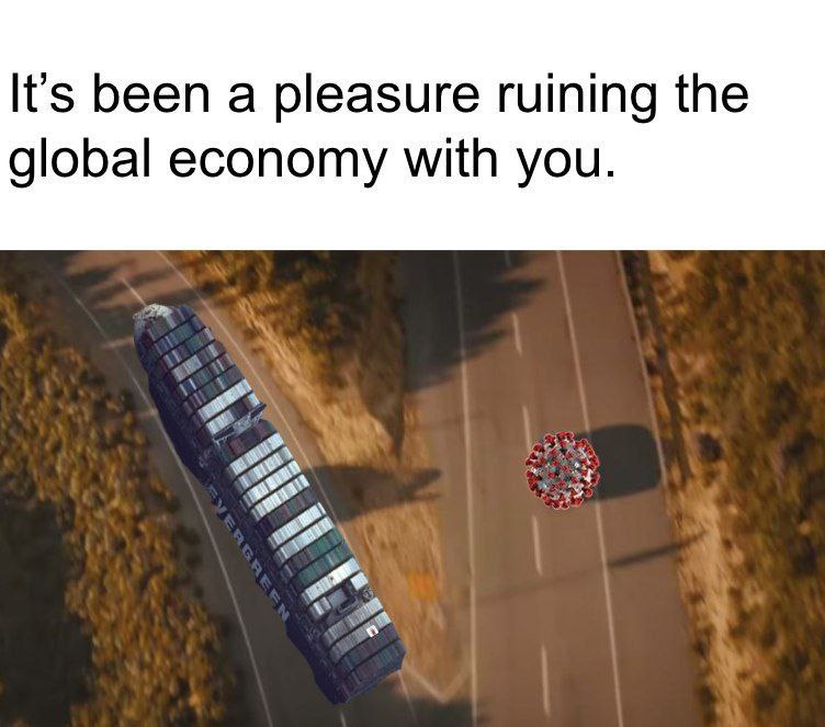 It's been a pleasure ruining the global economy with you.