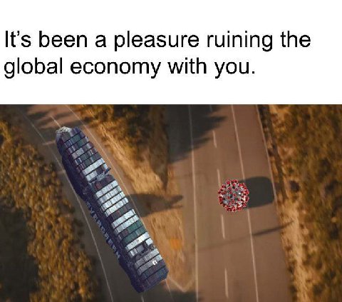 It's been a pleasure ruining the global economy with you.