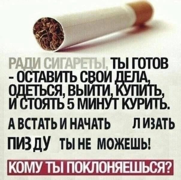 ОЯТЬ 5 МИНУТ КУРИТЬ. АВСТАТЬ И НАЧАТЬ ЛИЗАТЬ ПИЗДУ ТЫНЕ МОЖЕШЬ! КОМУ ТЫ ПОКЛОНЯЕШЬСЯ?