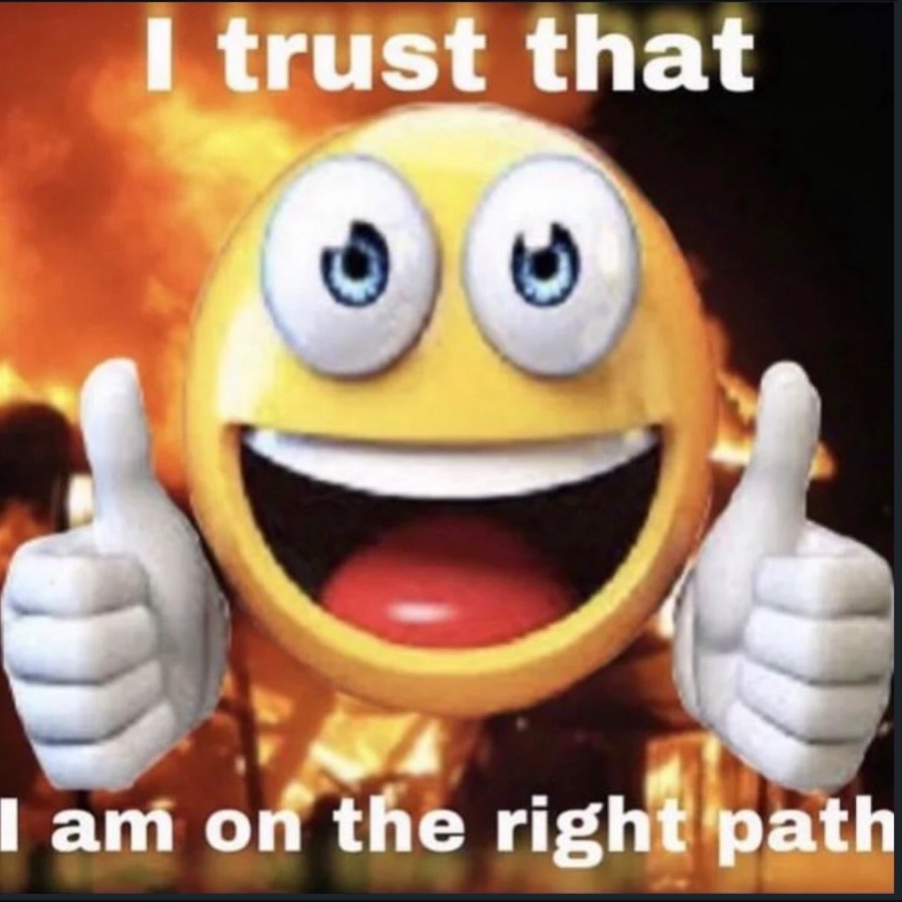 trust that в. Гат the right ‘path