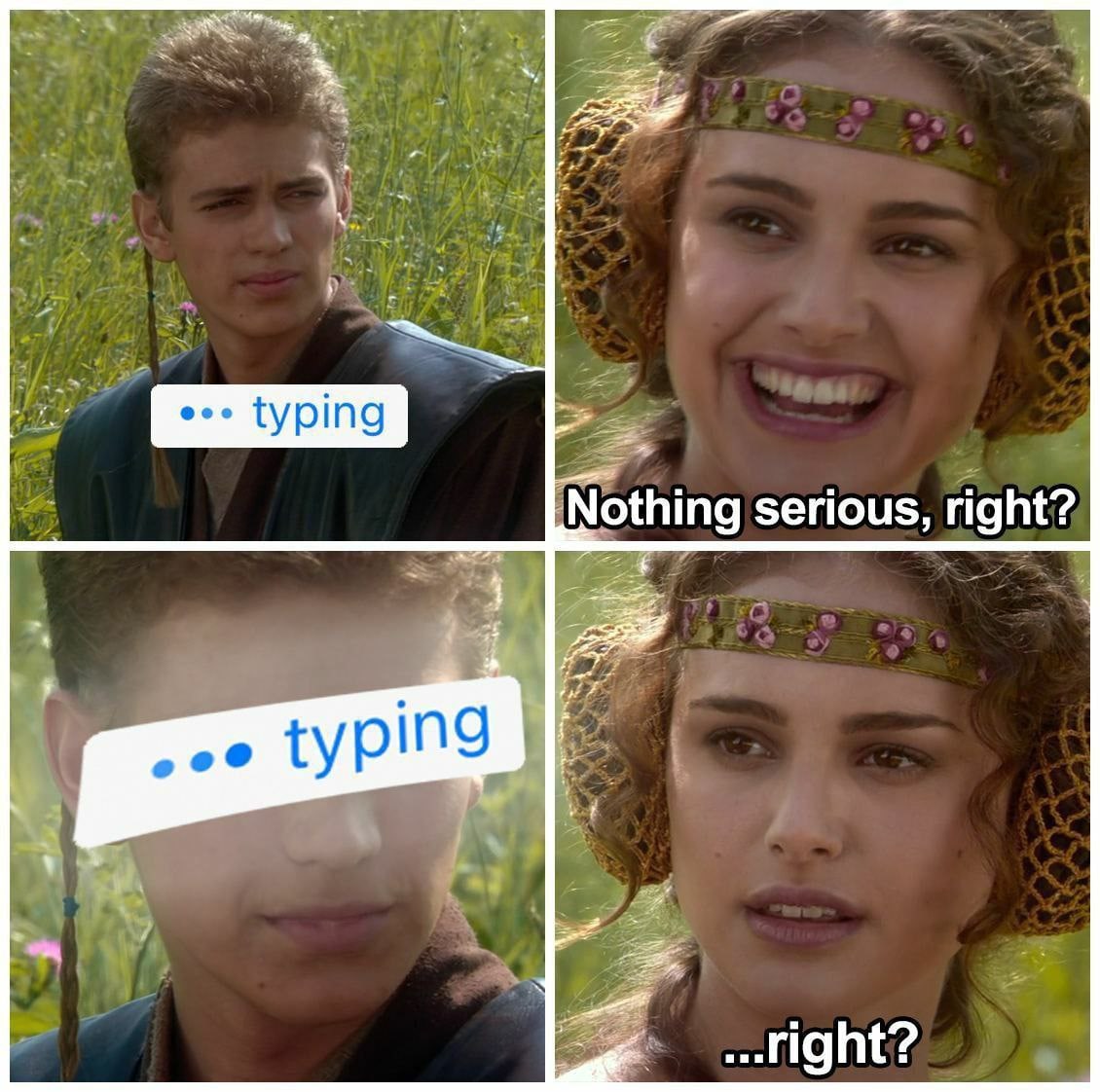typing Nothing serious, right?