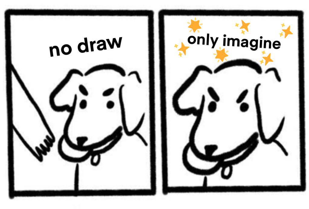 по draw only imagine