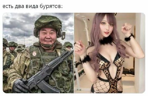 есть два вида бурятов: а 3 4