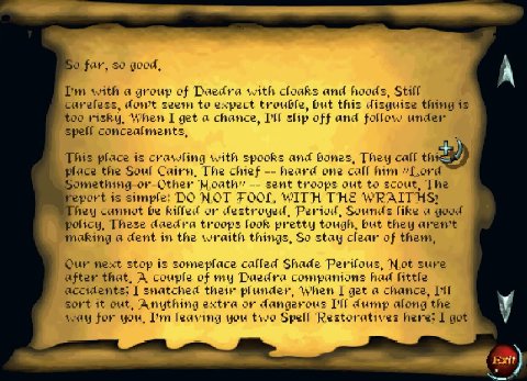 Battlespire said the line