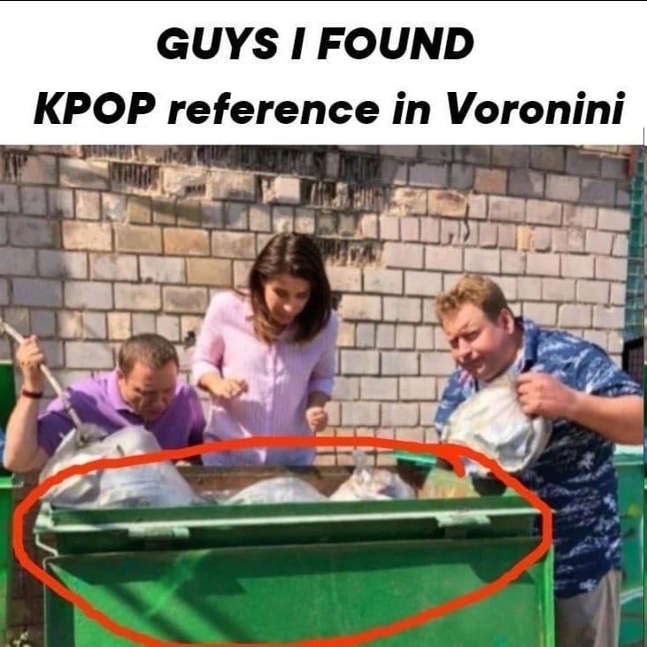 GUYS FOUND KPOP reference in Voronini