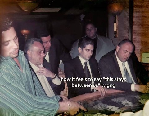 4 how it feels to say “this stays betweenjus” gng