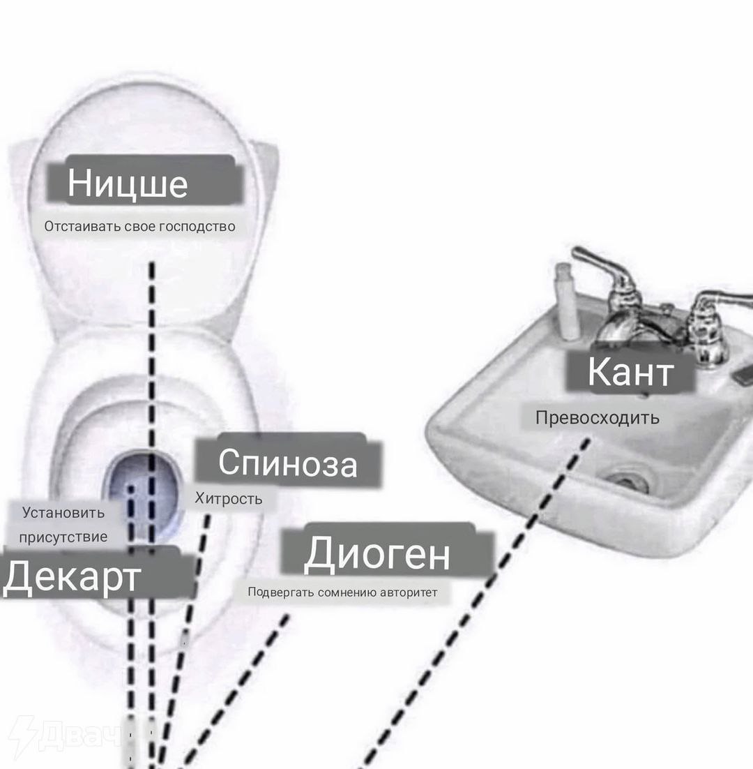 свое господство Кант Установить присутствие Декарт Подвергать сомнению авторитет
