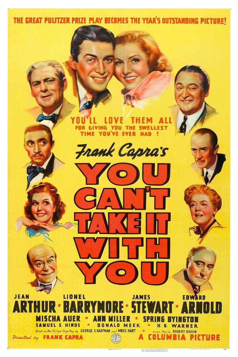 С собой не унесешь (1938)

Очень милая, забавная, чудная и сумасбродная комедия Фрэнка Капры с либертарианским уклоном, довольно морализаторская, но очень человечная.

Хоть кино и устаревшее местами (