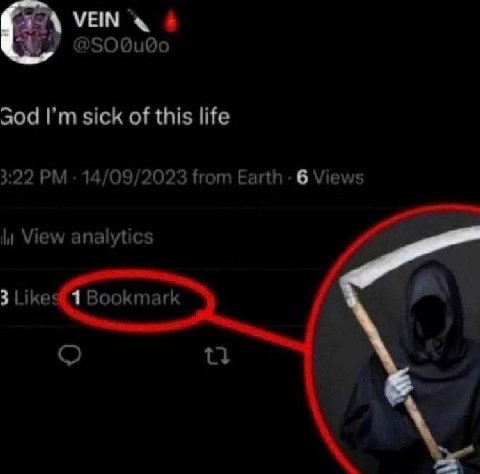 sick of this life 14/09/2023 from Earth 6 View: View analytics 3 1 Bookmark