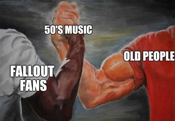 MUSIC OLD PEOPLE FALLOUT FANS
